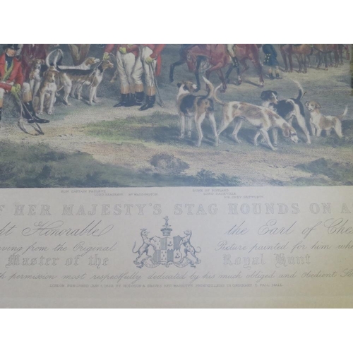 1 - AFTER C. AGAR - THE BURY HUNT, and after F.Grant - The Meeting of Her Majesty's Stag Hounds on Ascot... 