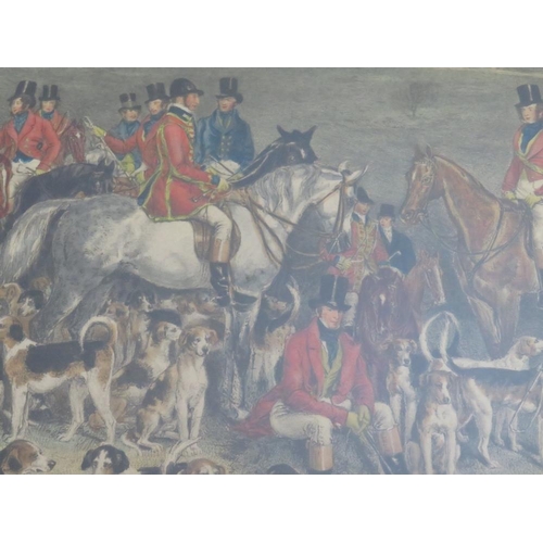 1 - AFTER C. AGAR - THE BURY HUNT, and after F.Grant - The Meeting of Her Majesty's Stag Hounds on Ascot... 