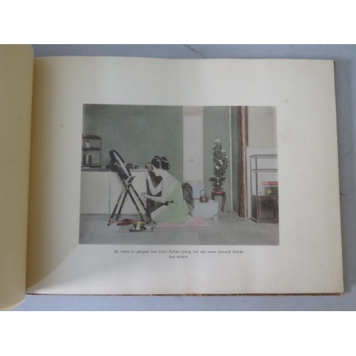 118 - TAMAMURA - Japanese photographer, early 20th century book 'A Leaf From The Diary Of A Young Lady', t... 