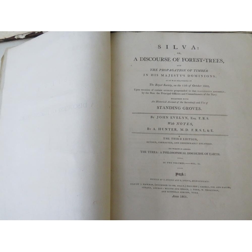 120 - FIVE NATURAL HISTORY BOOKS  - WILLIAM RHIND, 'A History of the Vegetable Kingdom' 1865, John Evelyn ... 