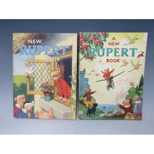 122 - FIVE SOFT BACK RUPERT ANNUALS 1945-1949, No's 10 - 14Condition Report:All in good condition, 'book b... 