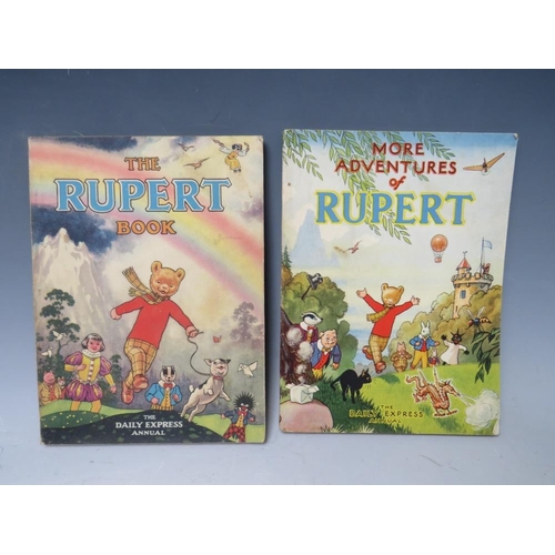 122 - FIVE SOFT BACK RUPERT ANNUALS 1945-1949, No's 10 - 14Condition Report:All in good condition, 'book b... 