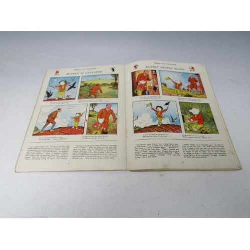 123 - MORE ADVENTURES OF RUPERT' ANNUAL 1942, soft back No. 7, together with 'More Rupert Adventures' Annu... 
