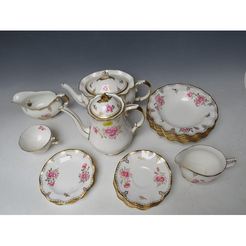 RARE - ROYAL CROWN DERBY - PINXTON ROSES - TEAPOT & LID | eBay