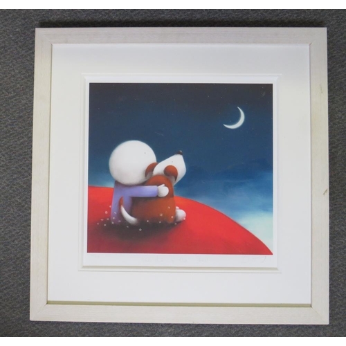 8 - DOUG HYDE (1972). Written In The Stars' signed mixed media, no. 343 / 595, framed and glazed, 48.5 x... 