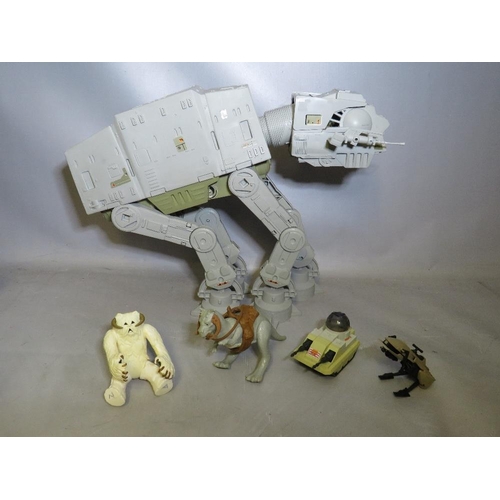 888 - FIVE BOXED STAR WARS ITEMS TO INCLUDE EMPIRE STRIKES BACK AT-AT (ALL TERRAIN ARMOURED TRANSPORT), Pa... 