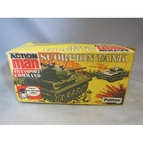 889 - A BOXED PALITOY ACTION MAN SCORPION TANK