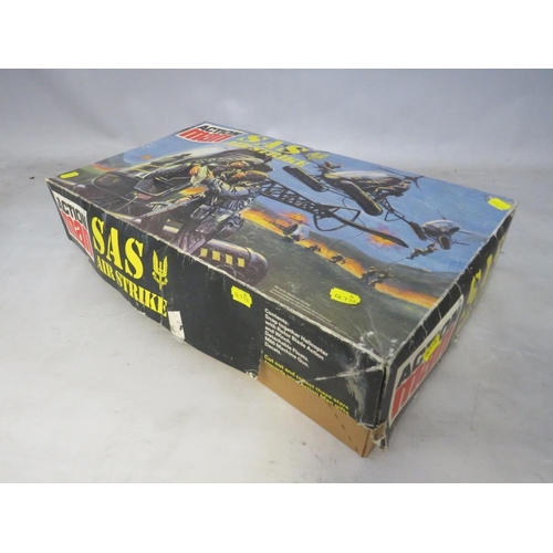 891 - A BOXED ACTION MAN SAS AIR STRIKE HELICOPTER - BOX A/F