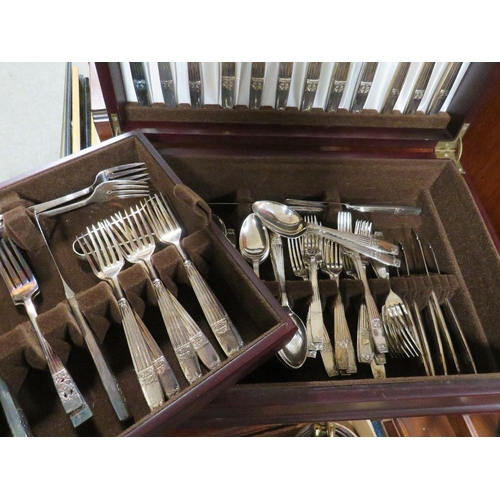 174 - A CANTEEN OF CUTLERY BY ARTHUR PRICE (UNCHECKED)