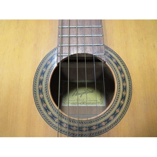 286 - AN ANGELICA ACOUSTIC GUITAR