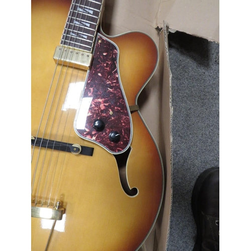 288 - AN ARIA PRO II FA71 ELECTRIC ACOUSTIC GUITAR