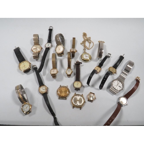 472 - A BAG OF ASSORTED WRIST WATCHES