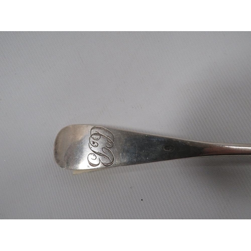 478 - A  CONTINENTAL SIFTER SPOON STAMPED ONLY WITH MAKERS MARK