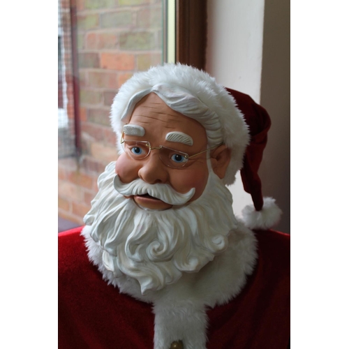 58 - A 5FT MODERN KARAOKE SANTA CLAUS - WORKING ORDER AT TIME OF CONSIGNMENT