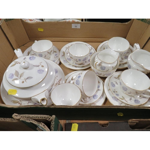 84 - TRAY OF ROYAL WORCESTER 