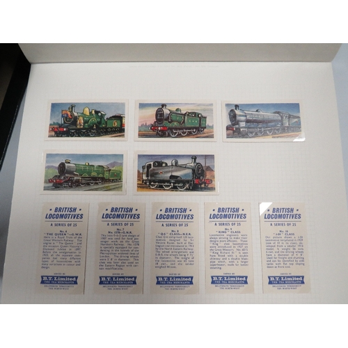 319 - AN ALBUM OF RAILWAY INTEREST CIGARETTE CARDS