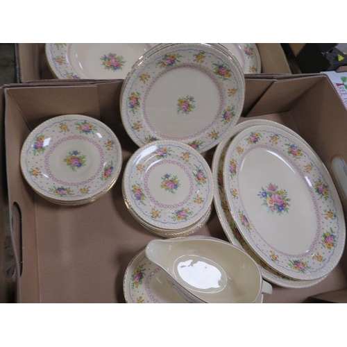 114 - FOUR TRAYS SWINNERTONS HARVEST TEA/DINNER WARE