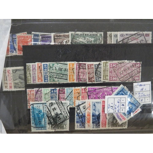 119 - TWO TRAYS OF ASSORTED STAMPS ETC