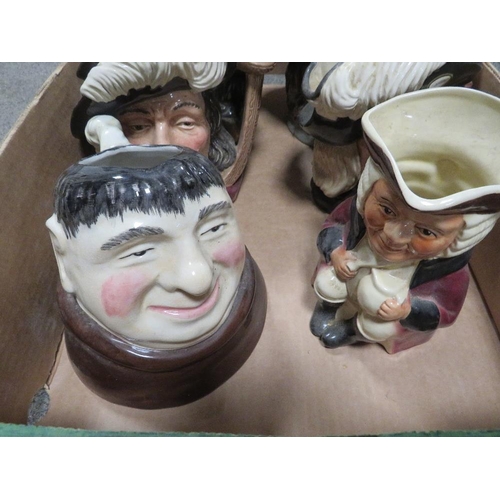 165 - FOUR ROYAL DOULTON D'ARTAGNAN AND THE THREE MUSKETEERS CHARACTER JUGS