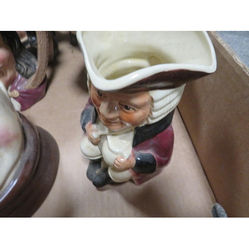 165 - FOUR ROYAL DOULTON D'ARTAGNAN AND THE THREE MUSKETEERS CHARACTER JUGS