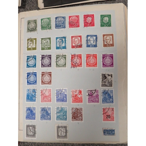 228 - A STAMP COLLECTION TO INCLUDE EIGHT LARGE STAMP ALBUMS / STOCK BOOKS (SIX WORLD STAMP ALBUMS, ONE CO... 