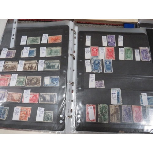 232 - A STAMP COLLECTION TO INCLUDE TWELVE ALBUMS / STOCK BOOKS CONTAINING MAINLY GERMAN, PORTUGUESE, ITAL... 