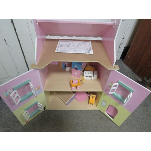 200 - A SMALL MODERN DOLLS HOUSE