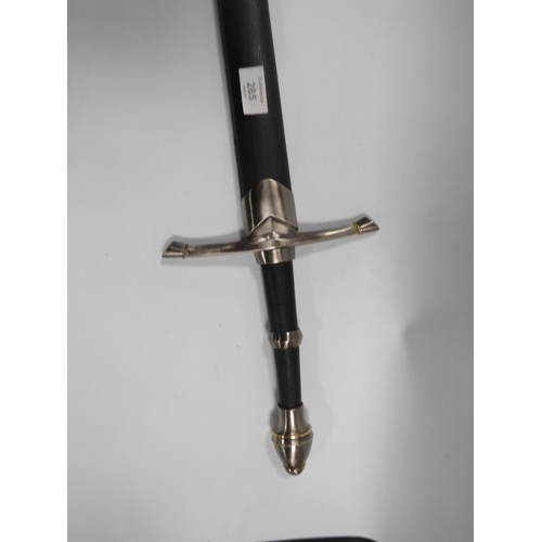 285 - A NOVELTY DISPLAY EXCALIBUR TYPE SWORD