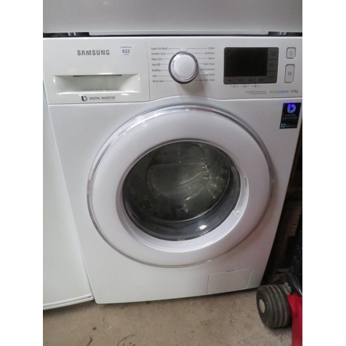 633 - A SAMSUNG ECO BUBBLE WASHING MACHINE