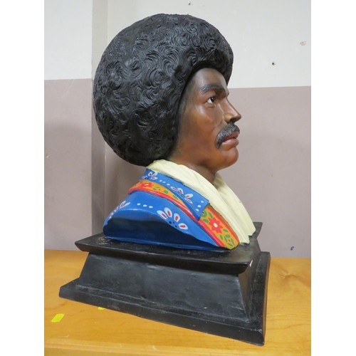 783 - A 1960'S BUST OF A MAN