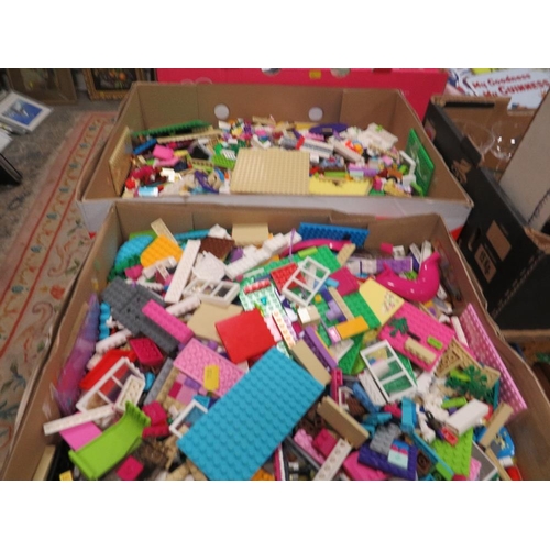 88 - TWO TRAYS OF LEGO PIECES