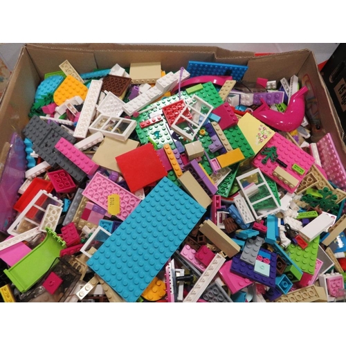 88 - TWO TRAYS OF LEGO PIECES