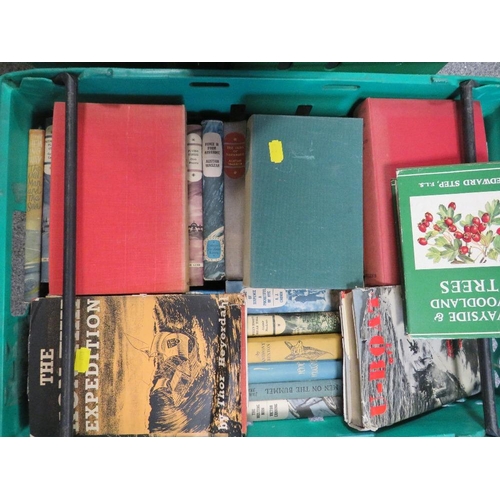 175 - TWO TRAYS OF VINTAGE BOOKS