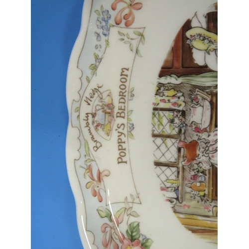 316 - A ROYAL DOULTON BRAMBLY HEDGE 'POPPY BEDROOM' TRAY