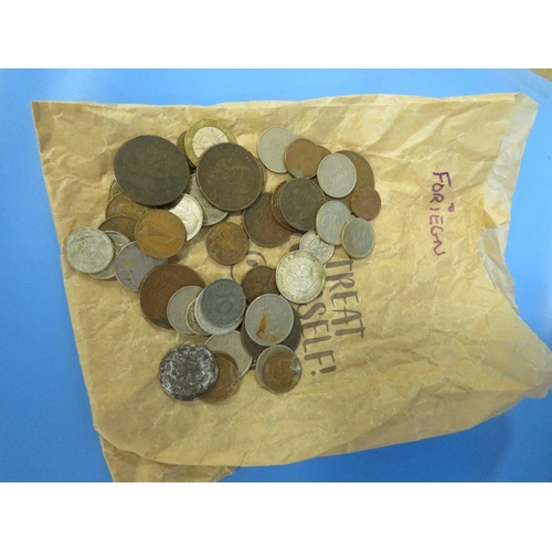 471 - A TRAY OF ASSORTED BRITISH COINAGE