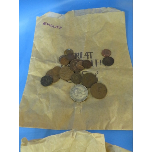 471 - A TRAY OF ASSORTED BRITISH COINAGE