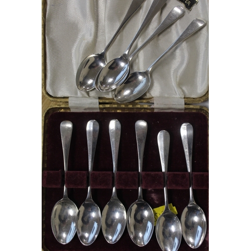 475A - TEN ASSORTED HALLMARKED SILVER TEASPOONS - APPROX COMBINED WEIGHT 91.4 g