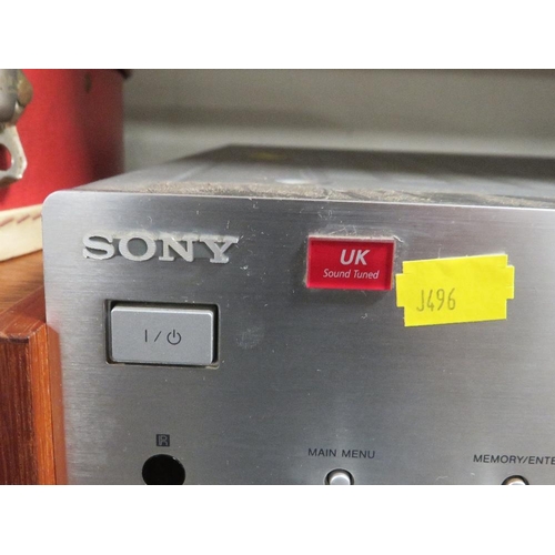 188 - A SONY DISCRETE 7CH AMPLIFIER  FM STEREO /FM-AM RECEIVER STR-DB795  (UNCHECKED)