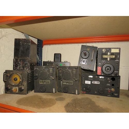 606 - A SELECTION OF POST WAR AIRCRAFT RECEIVERS ETC  (8)