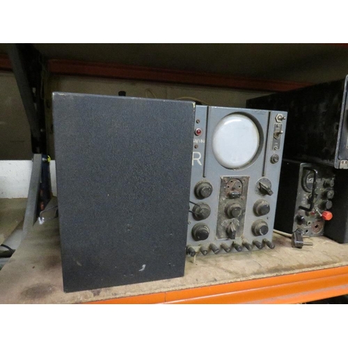 609 - TWO POST WAR MILITARY OSCILLOSCOPES TO INCLUDE A TS-100/AP EXAMPLE (2)