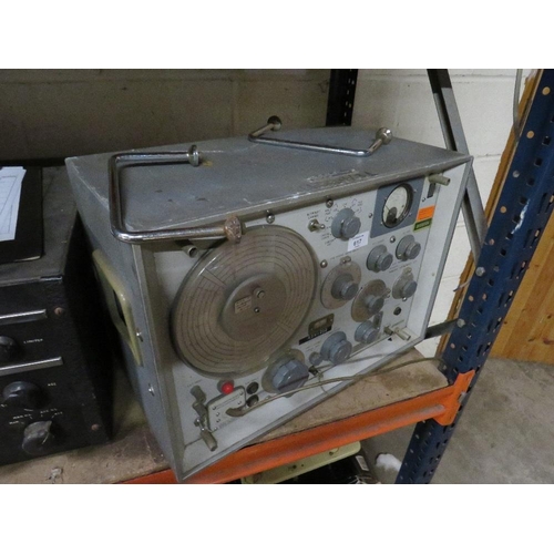 617 - A 6625-99-924-8875 SIGNAL GENERATOR CT 452A