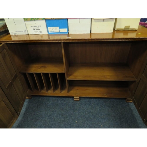 731 - AN UNUSUAL PANELLED SIDEBOARD W-157 CM