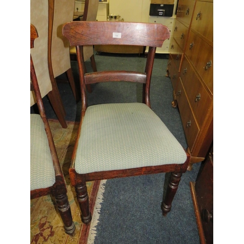 786 - A PAIR OF ROSEWOOD CHAIRS