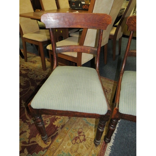 786 - A PAIR OF ROSEWOOD CHAIRS