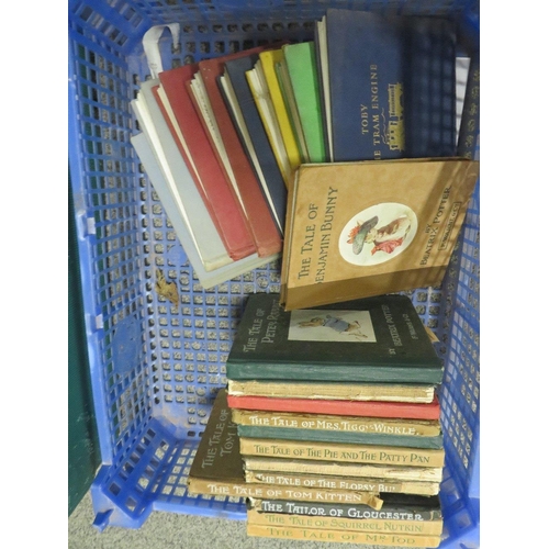 256 - VINTAGE AND ANTIQUARIAN BOOKS TO INCLUDE ART JOURNALS, CHILDREN'S ANNUALS, BEATRIX POTTER AND THOMAS... 