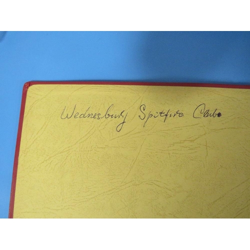 292 - A VINTAGE AUTOGRAPH ALBUM RELATING TO 1930'S B.B.C