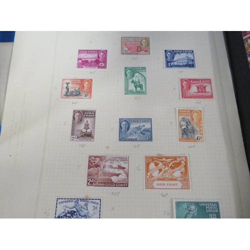 458 - A COLLECTION OF STAMPS QV- QE11 INCLUDING IMPERF TWO PENNY BLUE AND REDS, EDWARD V11 PARCEL HIGH VAL... 