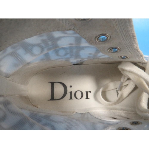 463 - A PAIR OF REPLICA B23 CHRISTIAN DIOR STYLE BOOT TRAINERS