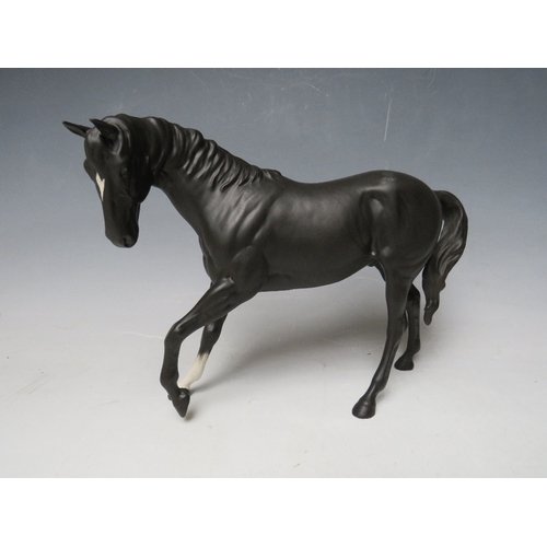 276 - A BESWICK MODEL OF BLACK BEAUTY