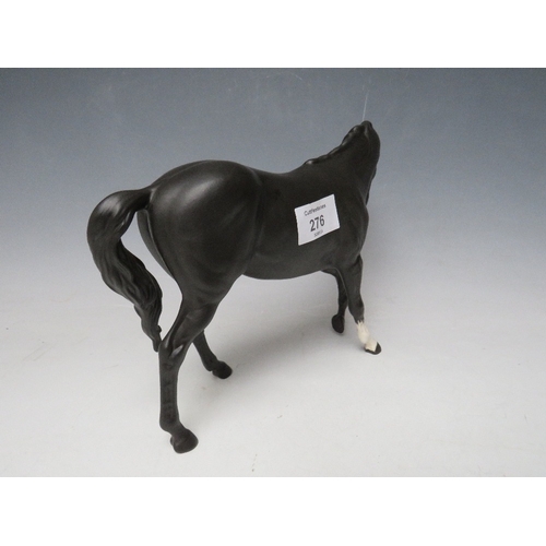 276 - A BESWICK MODEL OF BLACK BEAUTY